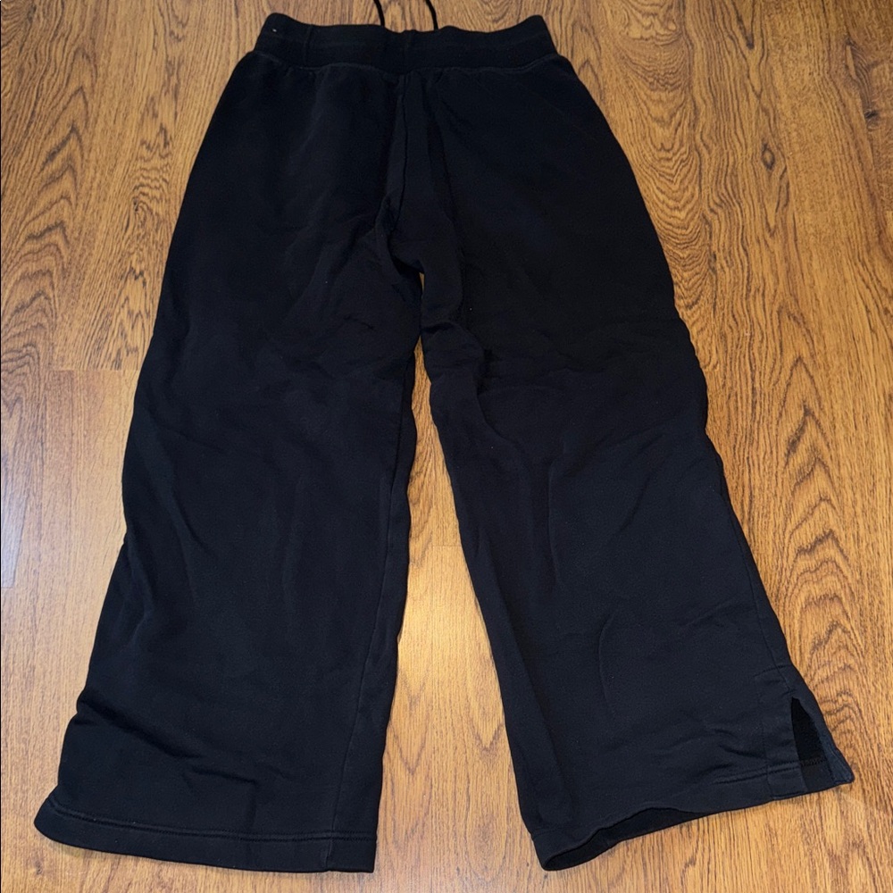 Nike Black Joggers with White Logo - Picture 3 of 3